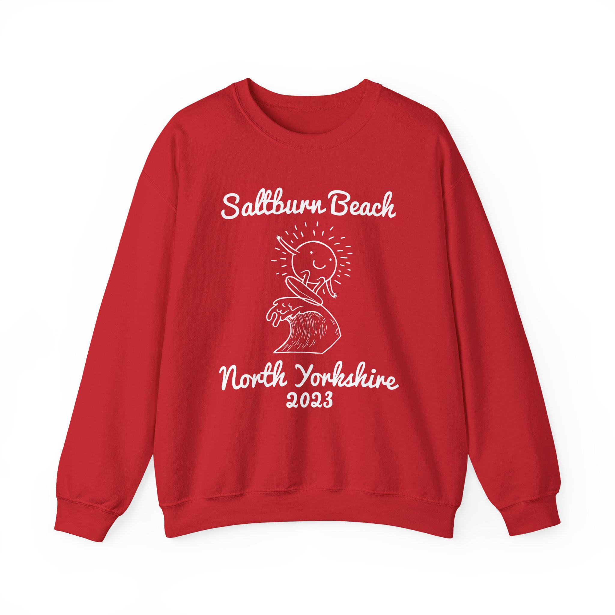 Saltburn Beach Unisex Heavy Blendâ„¢ Crewneck Sweatshirt