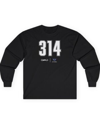 St. Louis Battlehawks Area Code Unisex Ultra Cotton Long Sleeve Tee