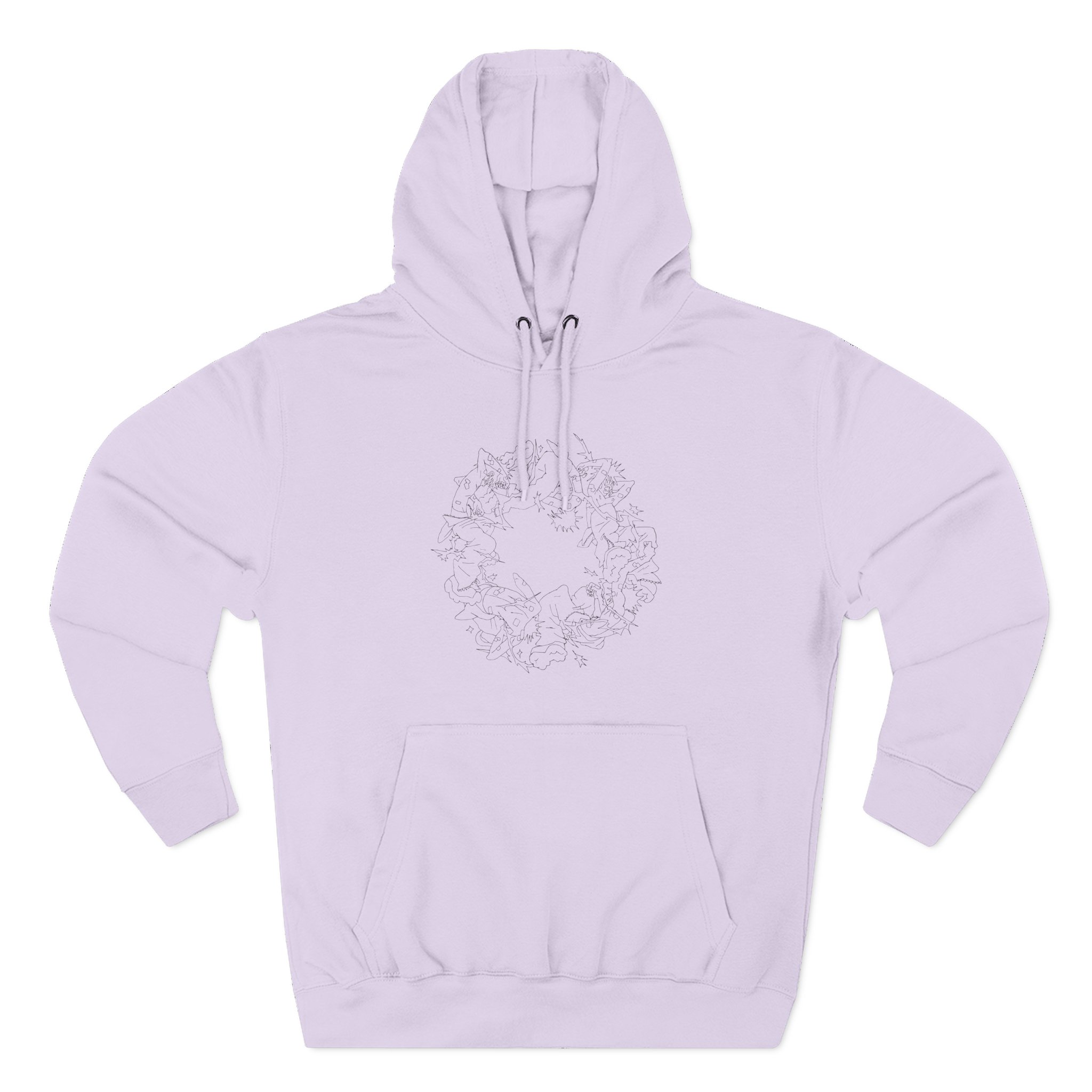Ecco2k in the Flesh Three-Panel Fleece Hoodie