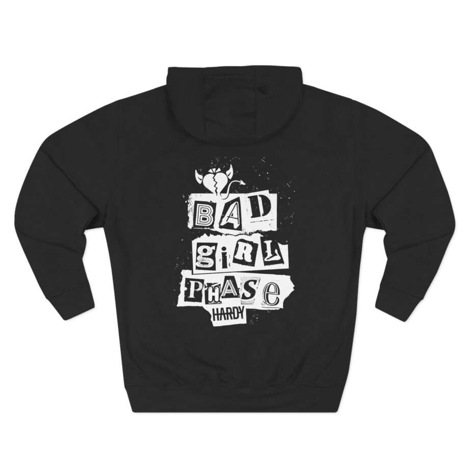 Hardy Good Girl Phase Three-Panel Fleece Hoodie