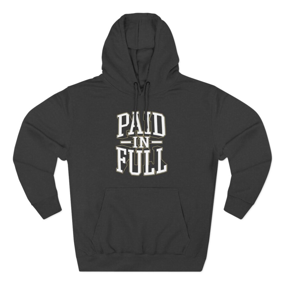 Eric B Rakim Paid in Full Three-Panel Fleece Hoodie