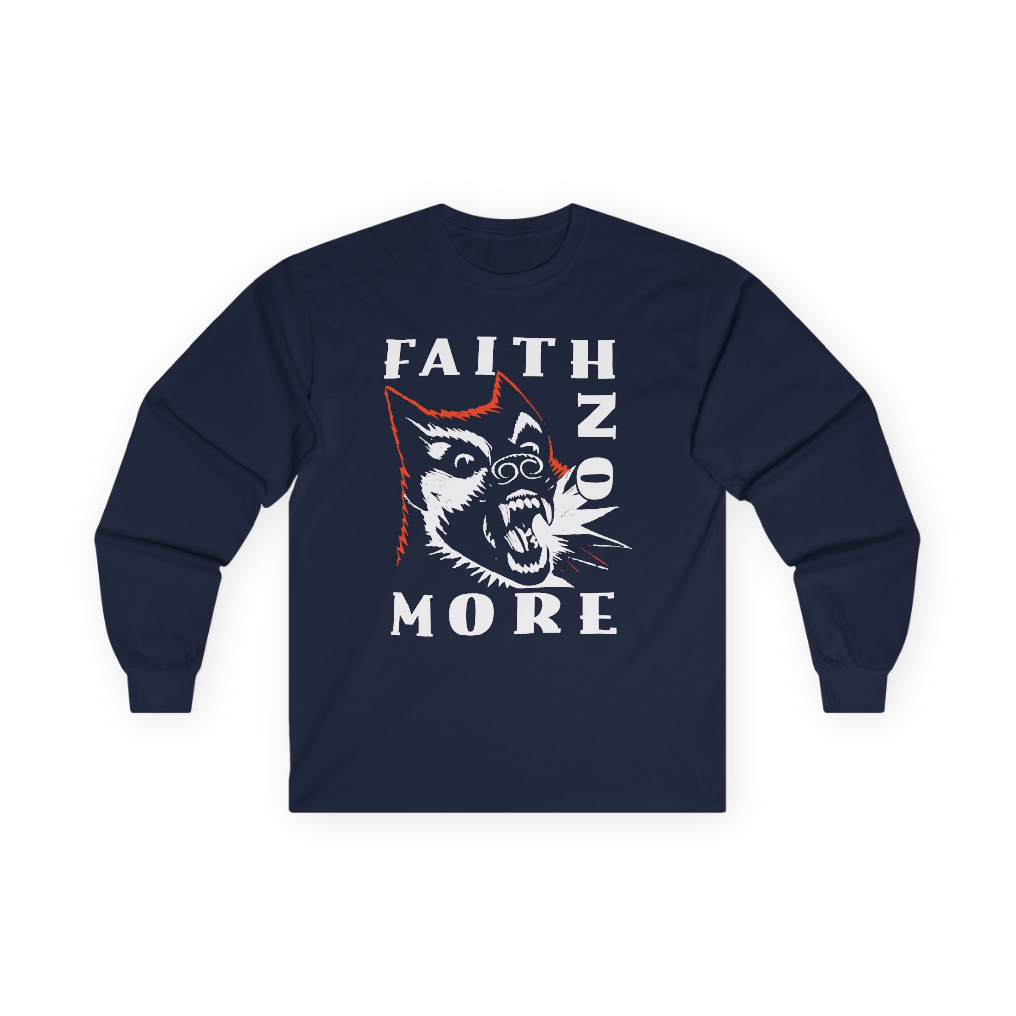 Faith No More Logo Dog Unisex Ultra Cotton Long Sleeve Tee