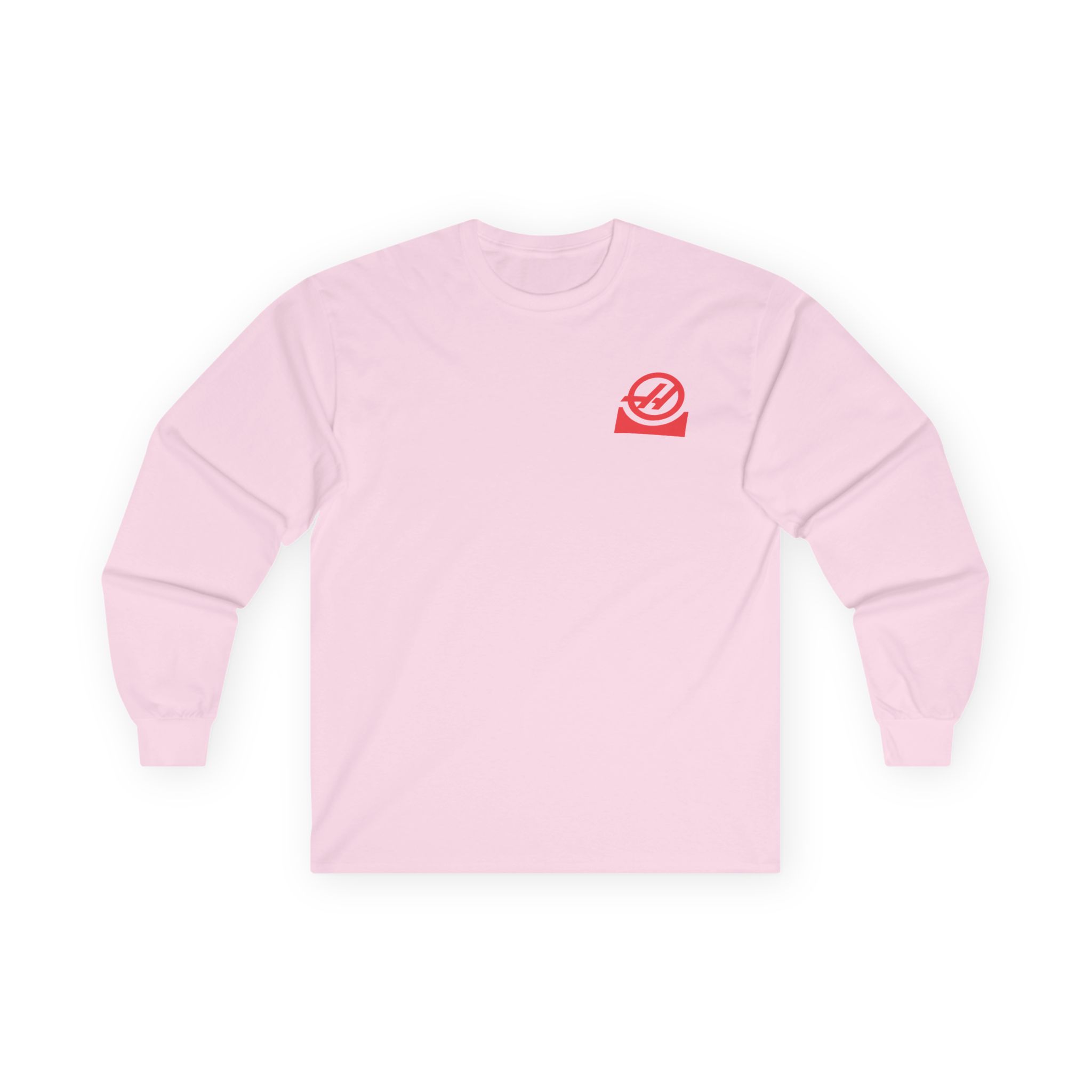 Haas F1 Color Block Unisex Ultra Cotton Long Sleeve Tee