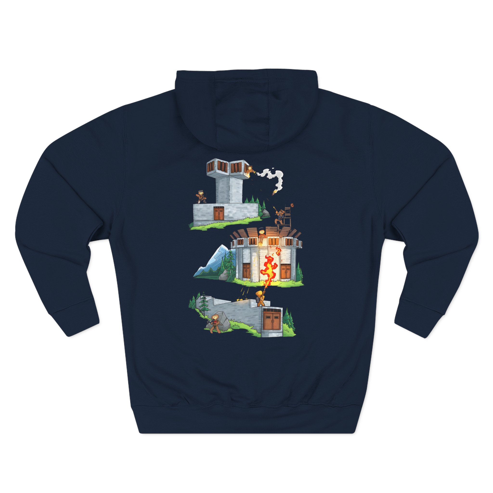 Spoonkid Battlefield Three-Panel Fleece Hoodie