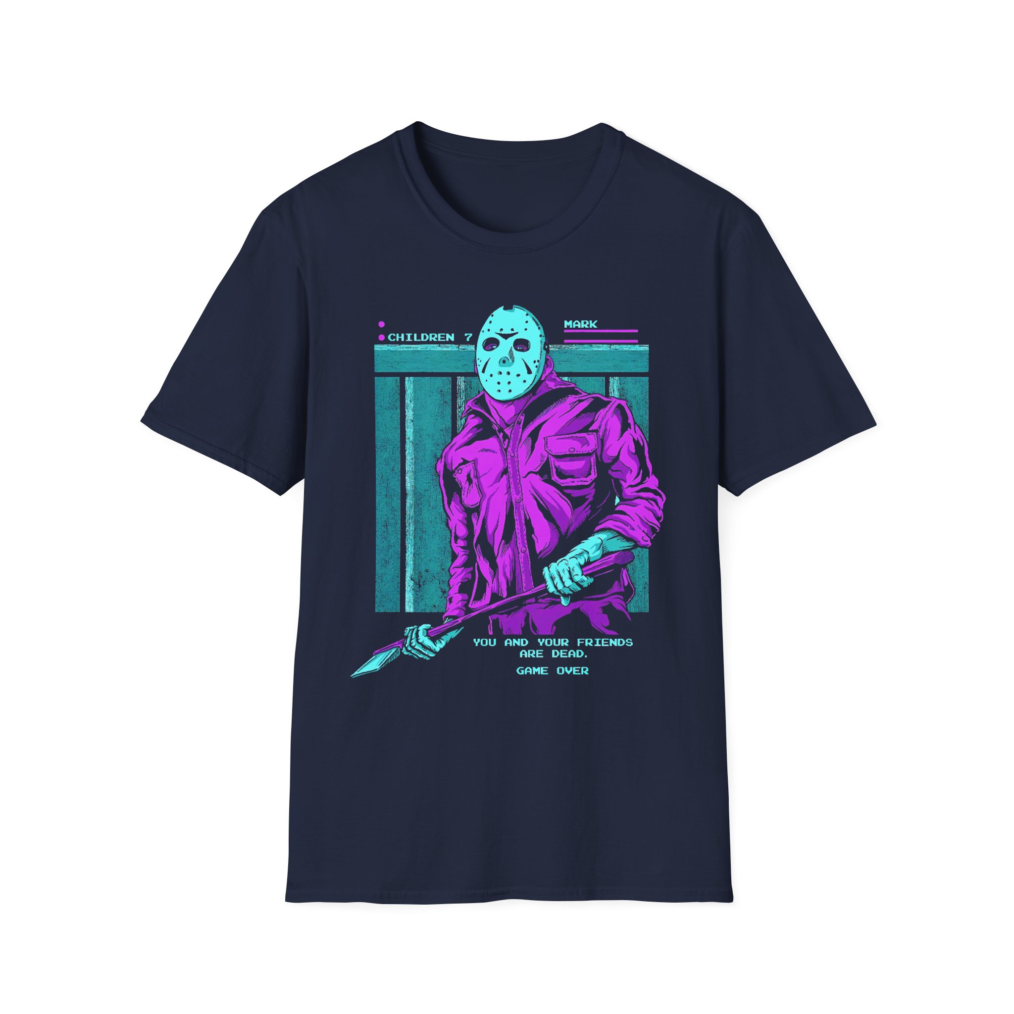 Dashiexp You and Your Friends Are Dead Game Over Unisex Softstyle T-Shirt