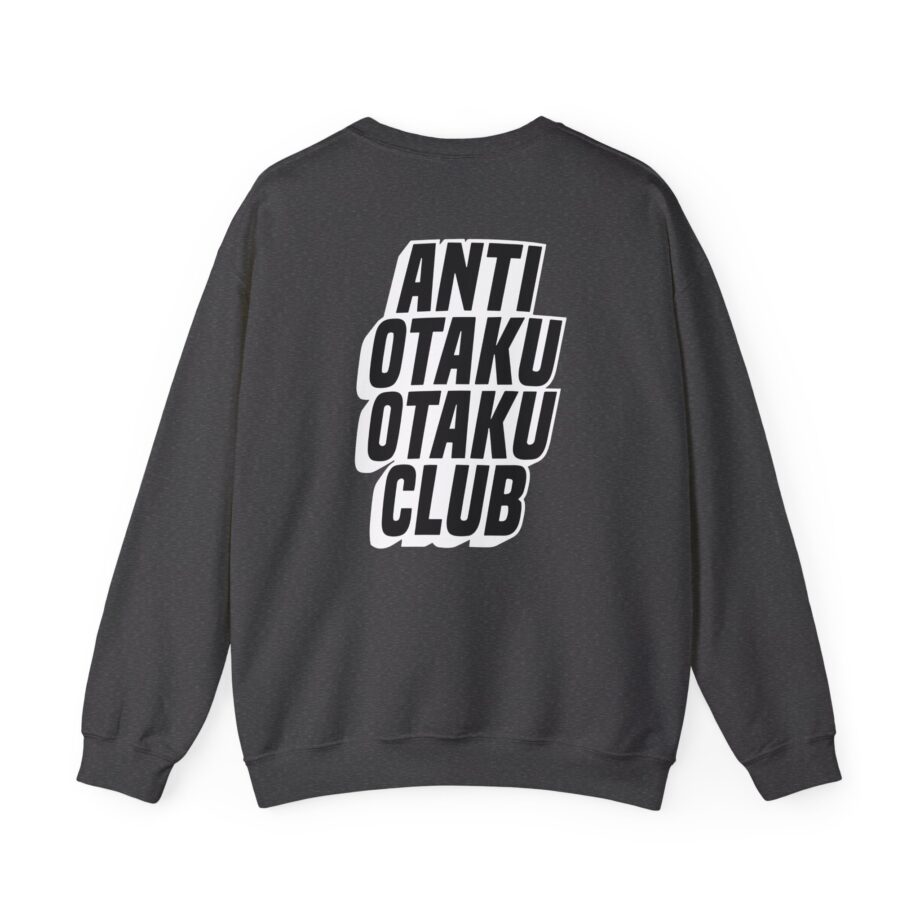Rubius Anti Otaku Otaku Club Unisex Heavy Blend™ Crewneck Sweatshirt