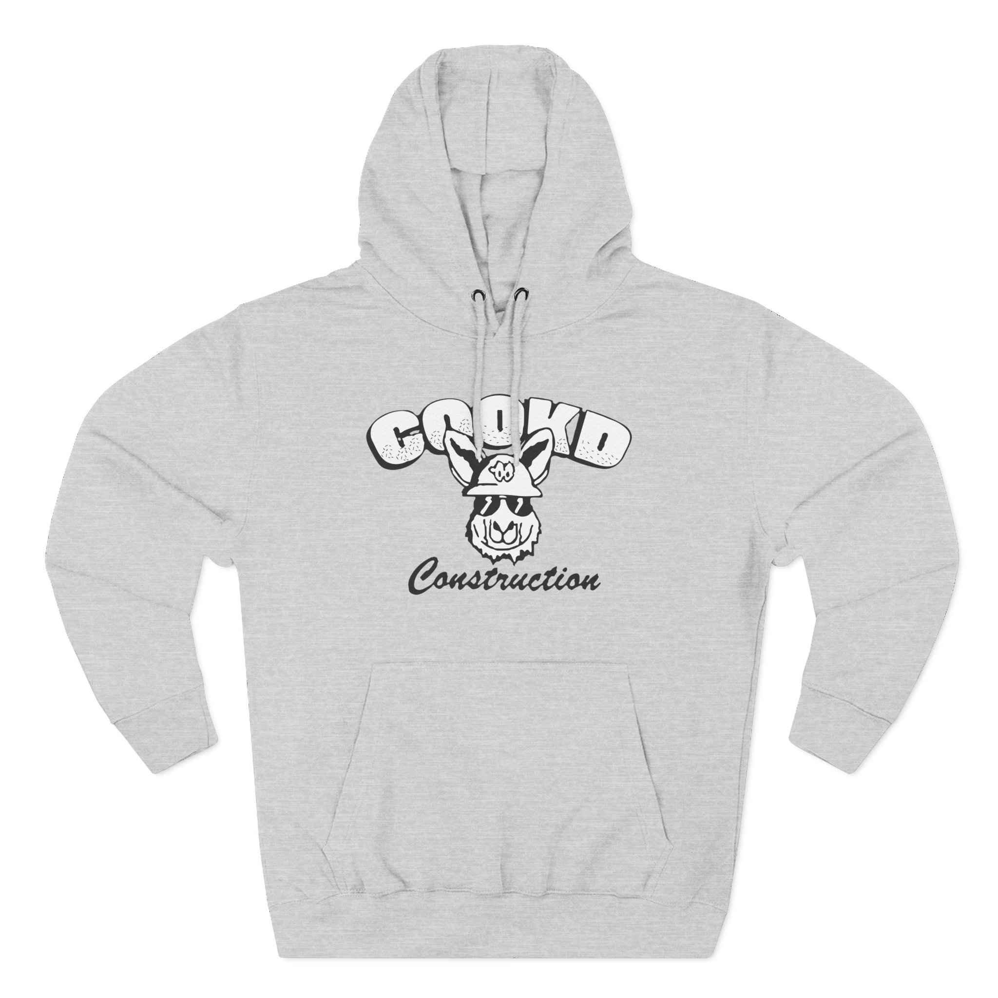 Lazarbeam Cookd Construction Three-Panel Fleece Hoodie