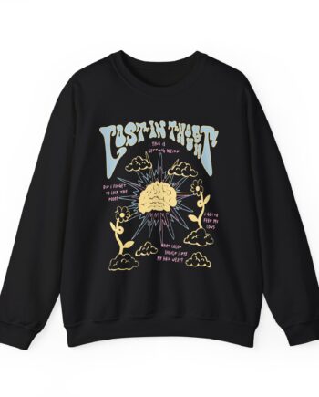 Kallmekris Lost In Thought Unisex Heavy Blend™ Crewneck Sweatshirt
