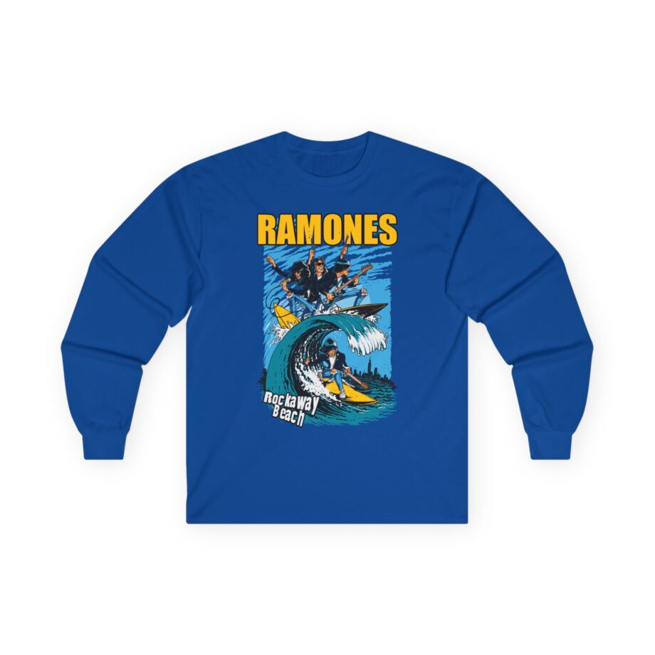 Ramones Rockaway Beach Unisex Ultra Cotton Long Sleeve Tee