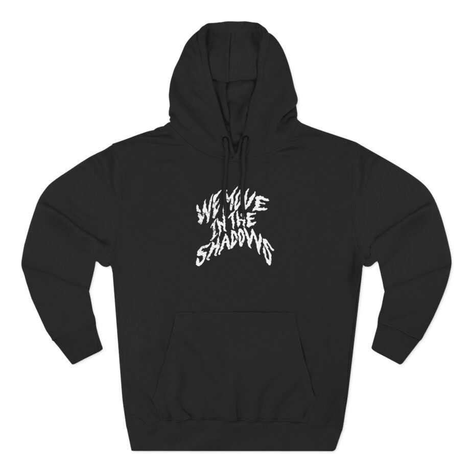 Charlotte Dobre We Move in the Shadows Three-Panel Fleece Hoodie