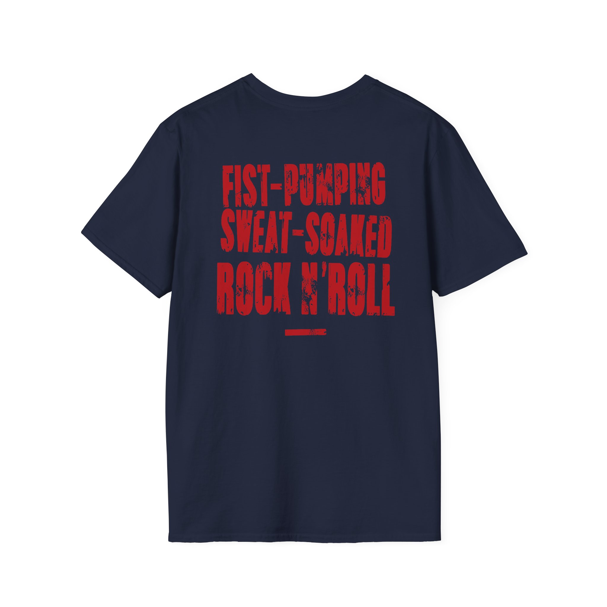 Airbourne Fist Pumping Unisex Softstyle T-Shirt