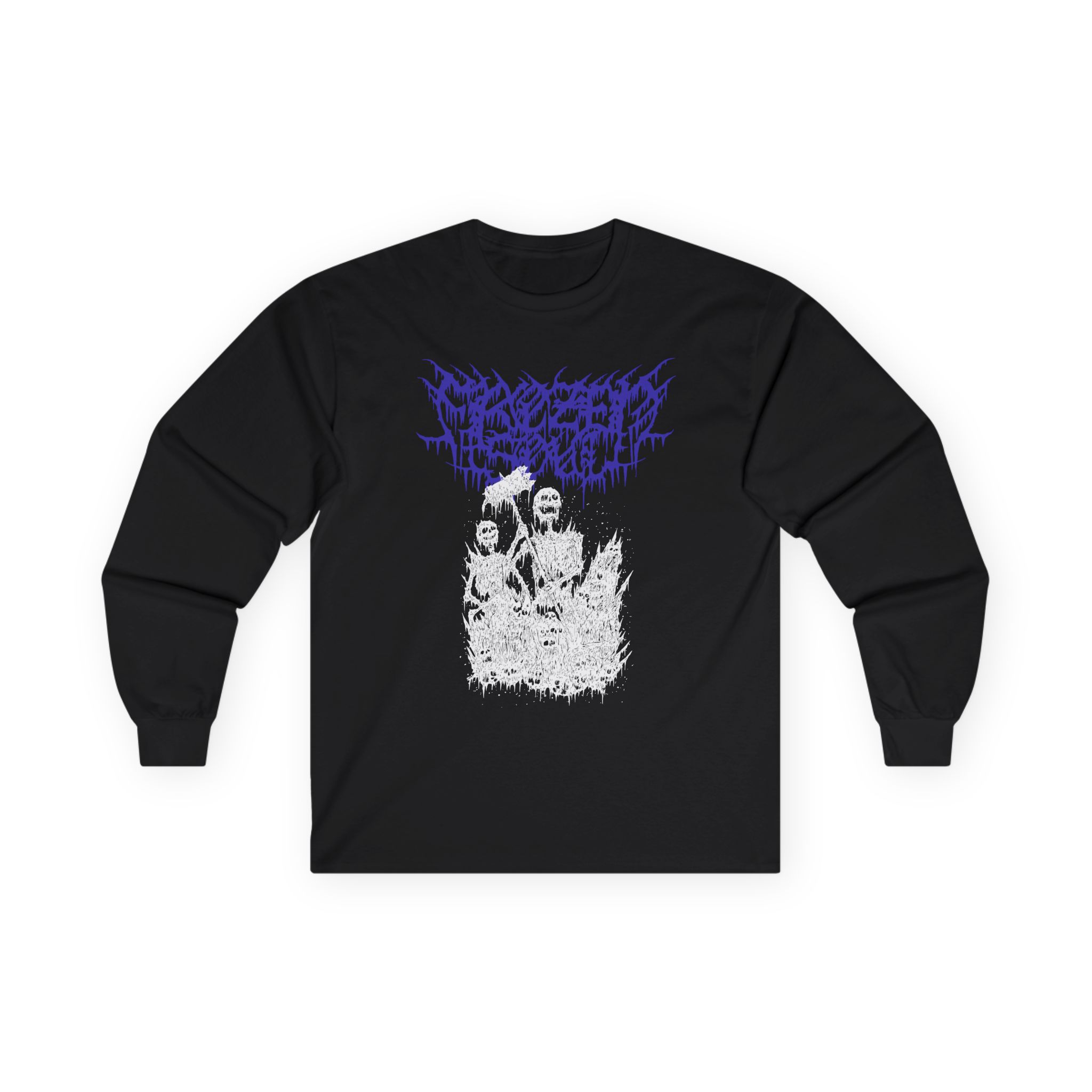 Frozen Soul Skeleton Unisex Ultra Cotton Long Sleeve Tee