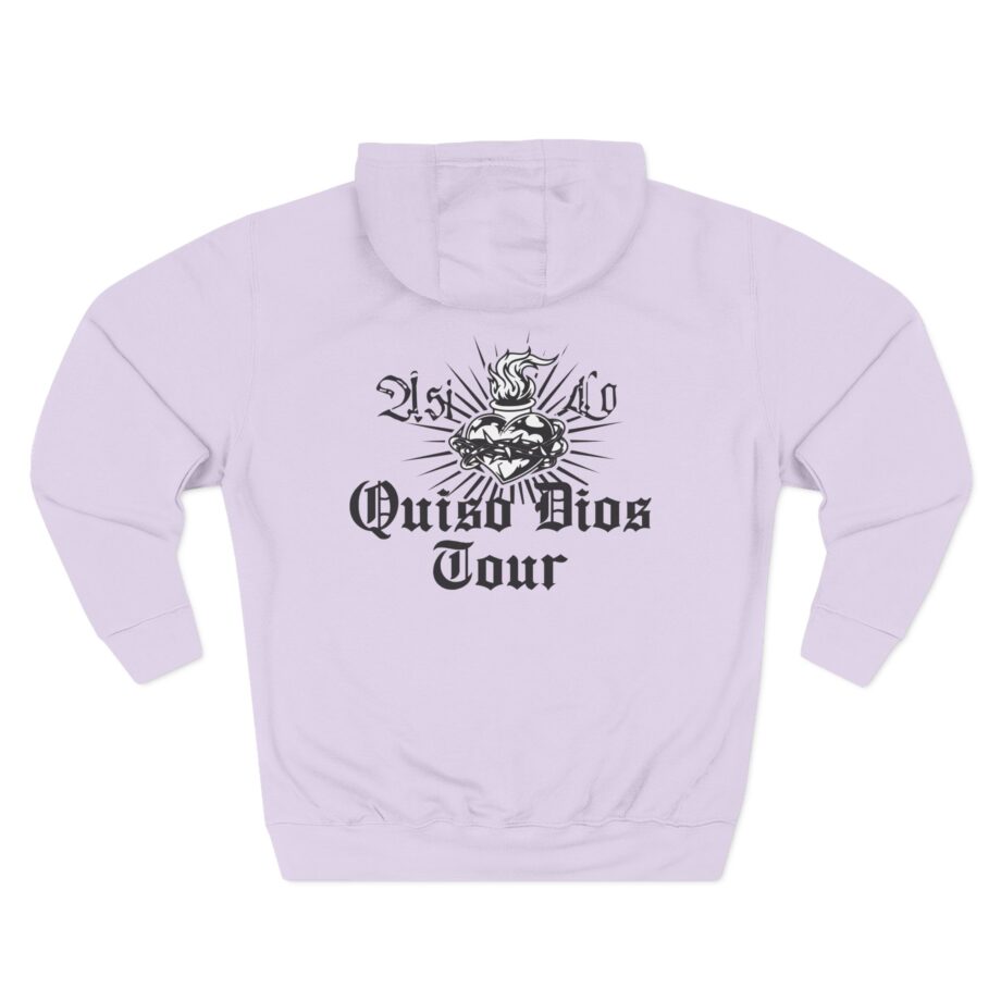 Eslabon Armado así Lo Quiso Dios Three-Panel Fleece Hoodie