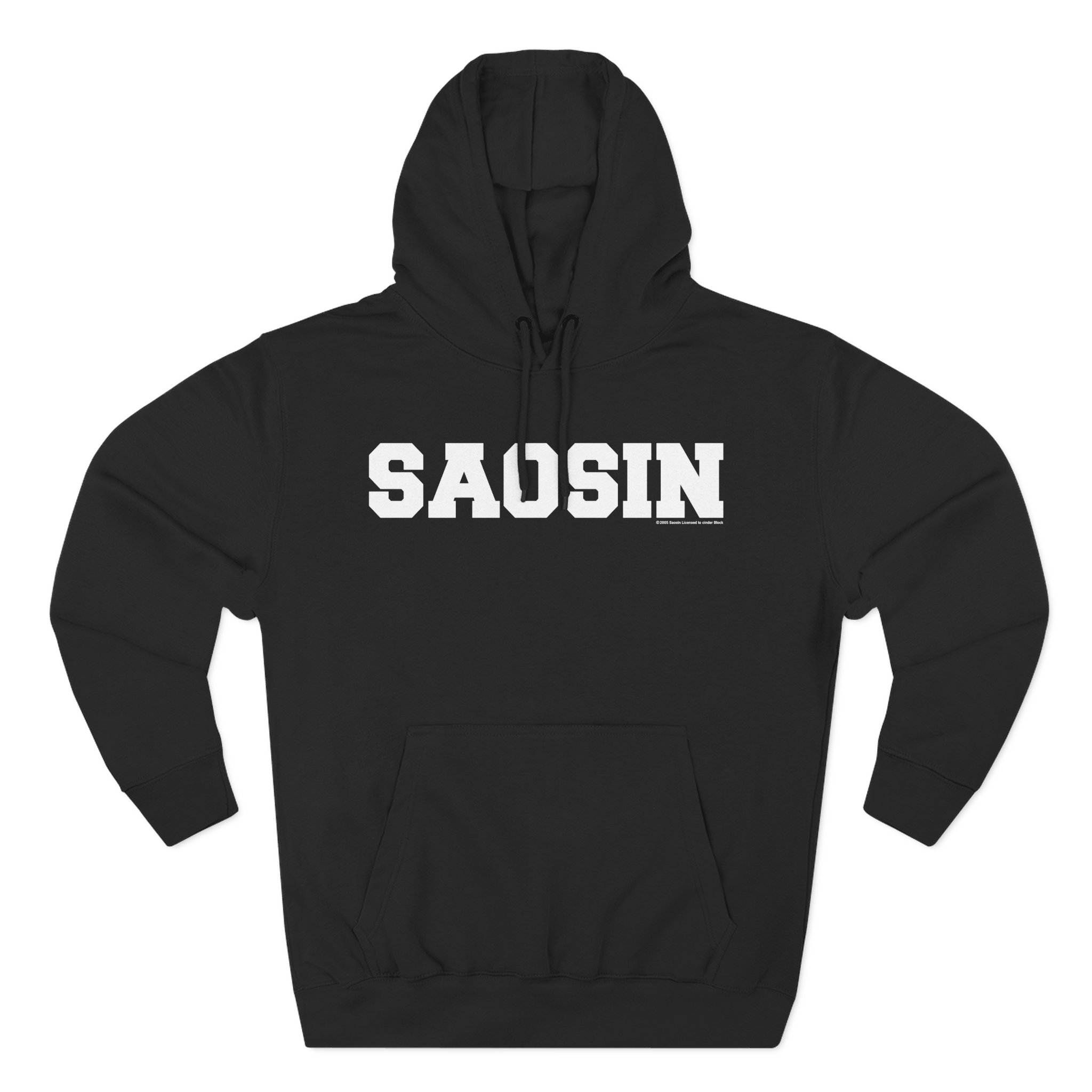 Saosin Three-Panel Fleece Hoodie