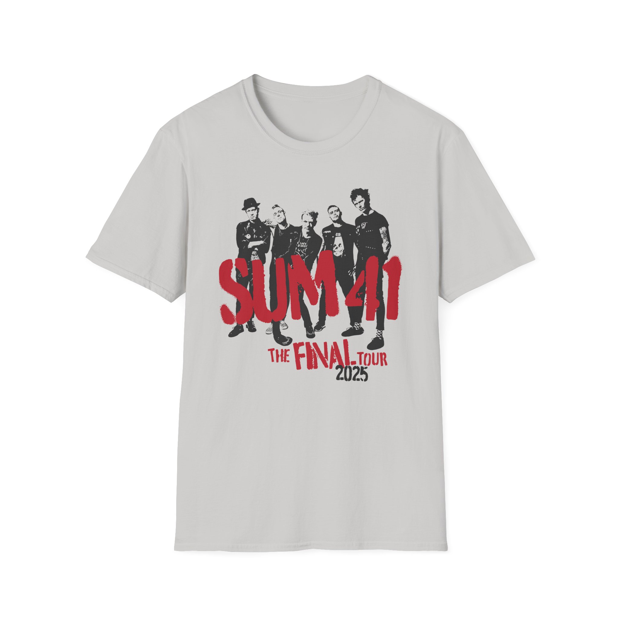 Sum 41 the Final Tour Unisex Softstyle T-Shirt