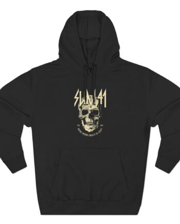 Sum 41 Become Another Casualty Three-Panel Fleece Hoodie