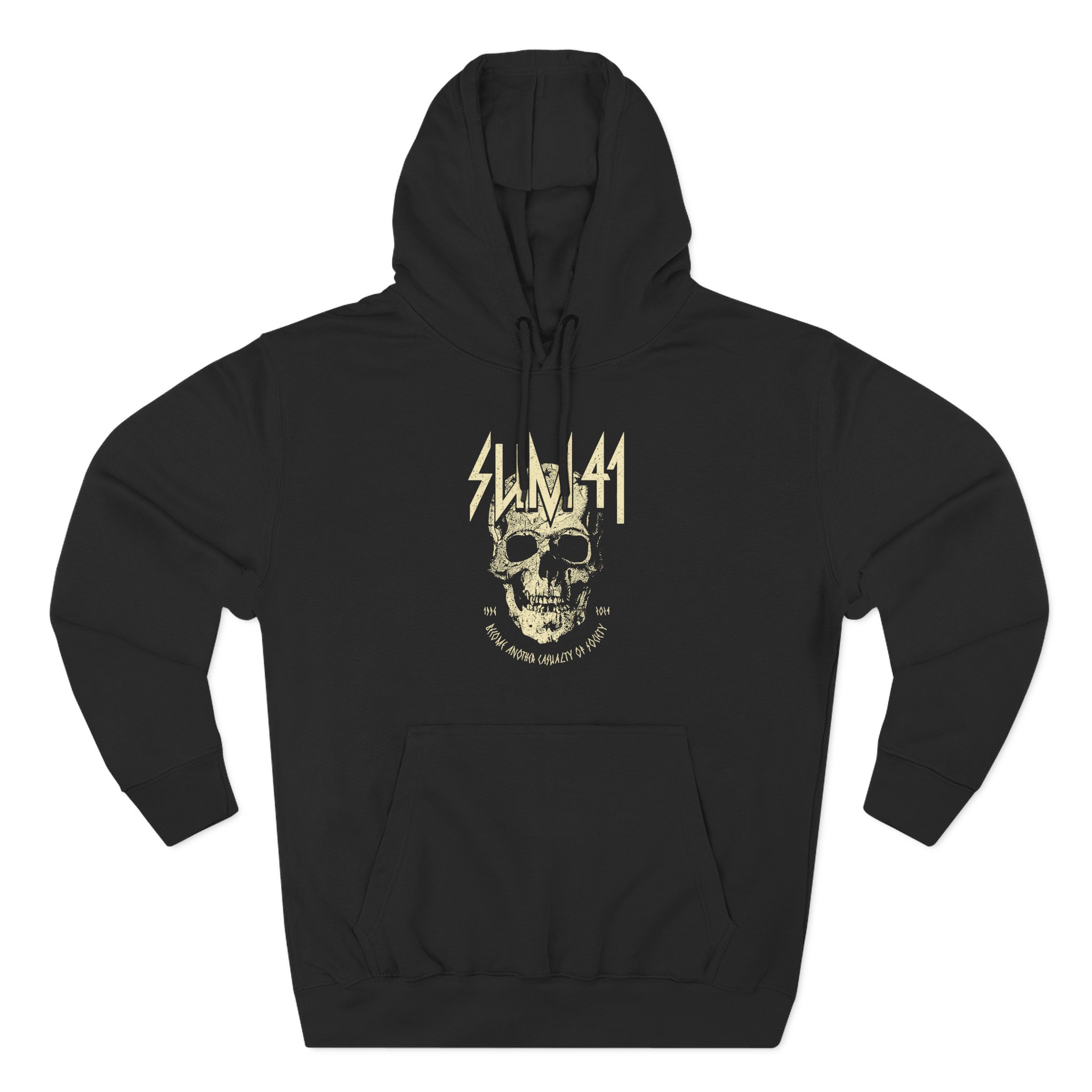 Sum 41 Become Another Casualty Three-Panel Fleece Hoodie