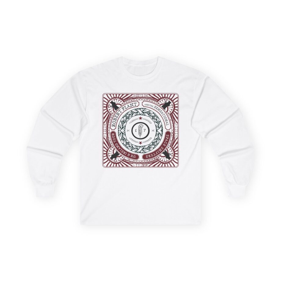 Robert Plant Retrographic Unisex Ultra Cotton Long Sleeve Tee