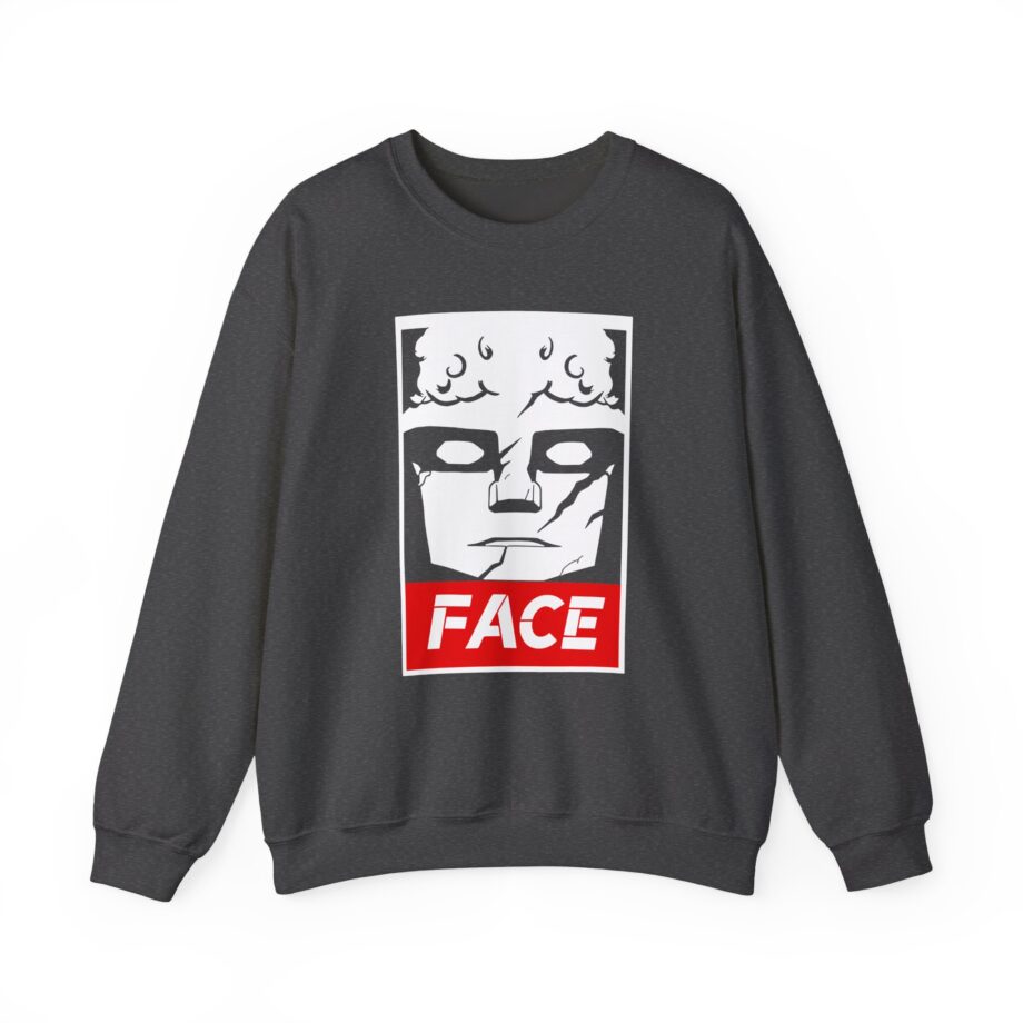 Ultrakill Maurice Face Unisex Heavy Blend™ Crewneck Sweatshirt