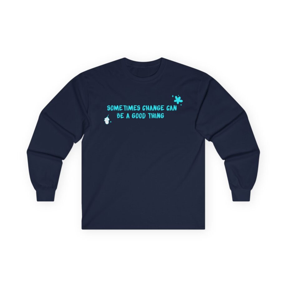 Heartstopper Sometimes Change Can Be a Good Thing Unisex Ultra Cotton Long Sleeve Tee