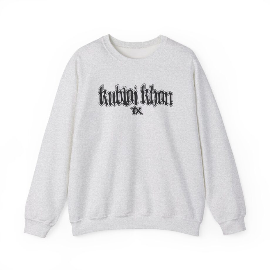 Kublai Khan - Never Enough Sportsgrey Unisex Heavy Blend™ Crewneck Sweatshirt