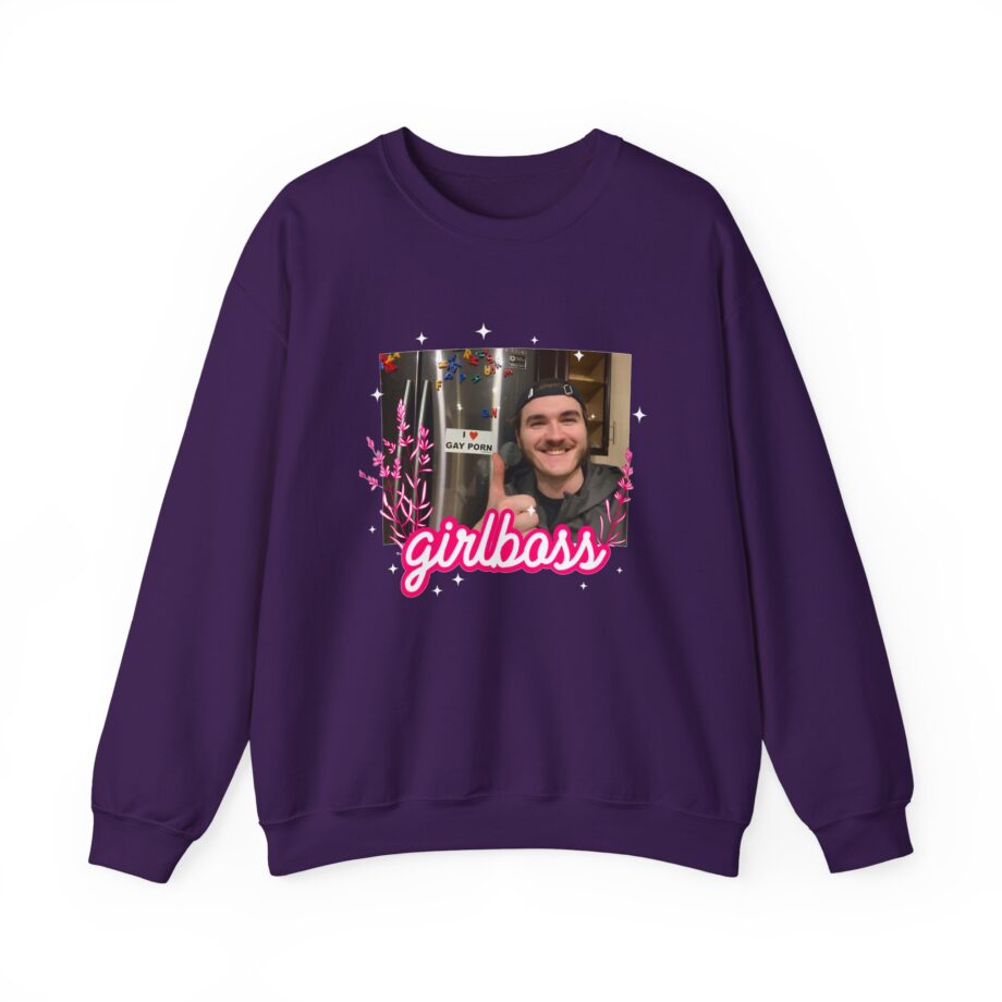 Jschlatt Girlboss Unisex Heavy Blend™ Crewneck Sweatshirt