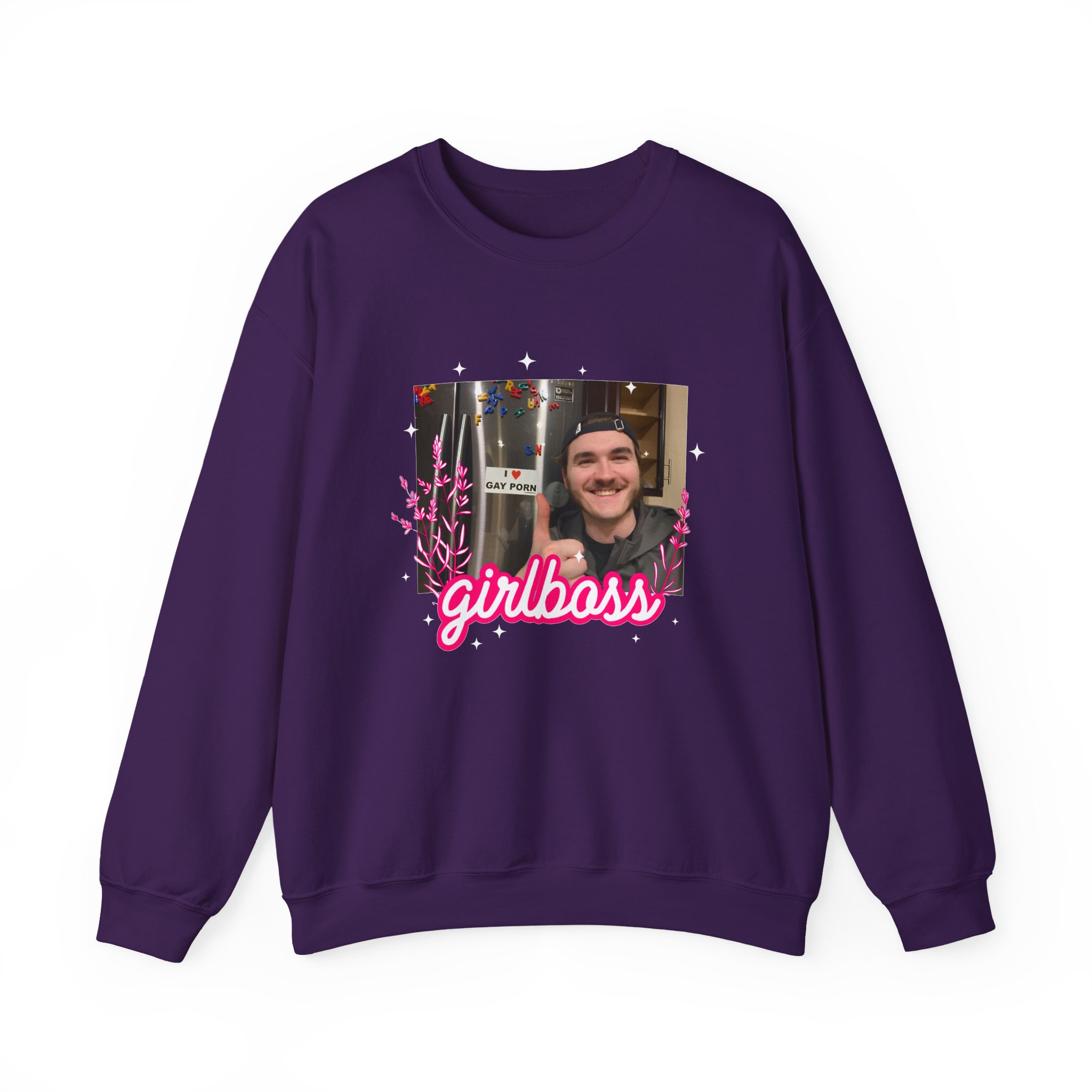 Jschlatt Girlboss Unisex Heavy Blendâ„¢ Crewneck Sweatshirt