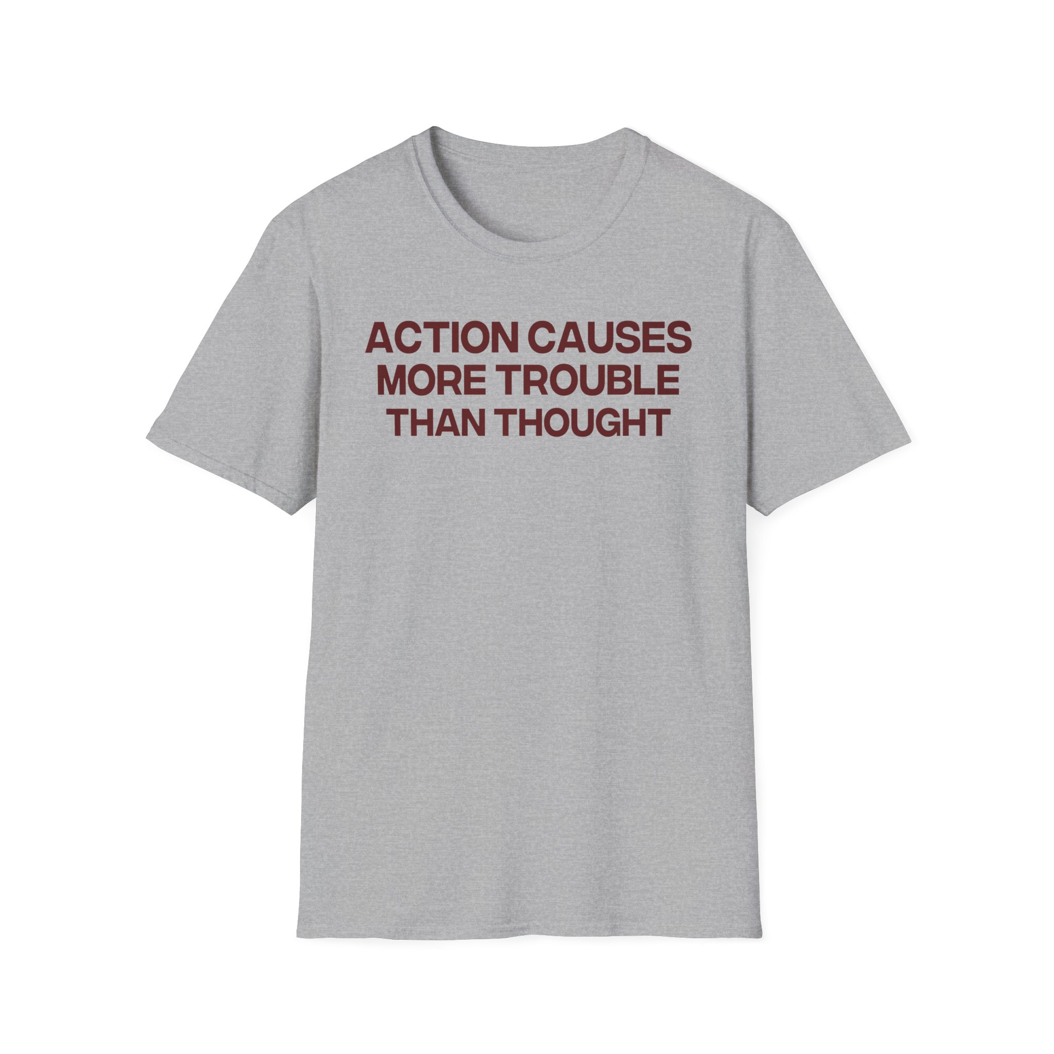 Jenny Holzer Action Causes More Trouble Than Thought Unisex Softstyle T-Shirt