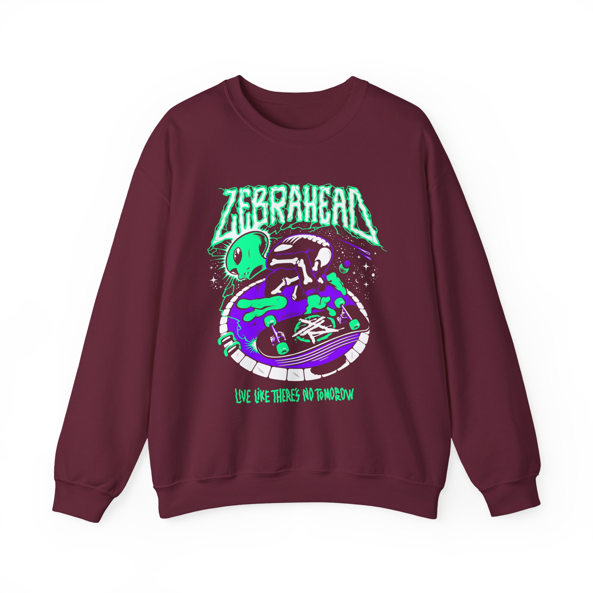Zebrahead Alien Unisex Heavy Blendâ„¢ Crewneck Sweatshirt