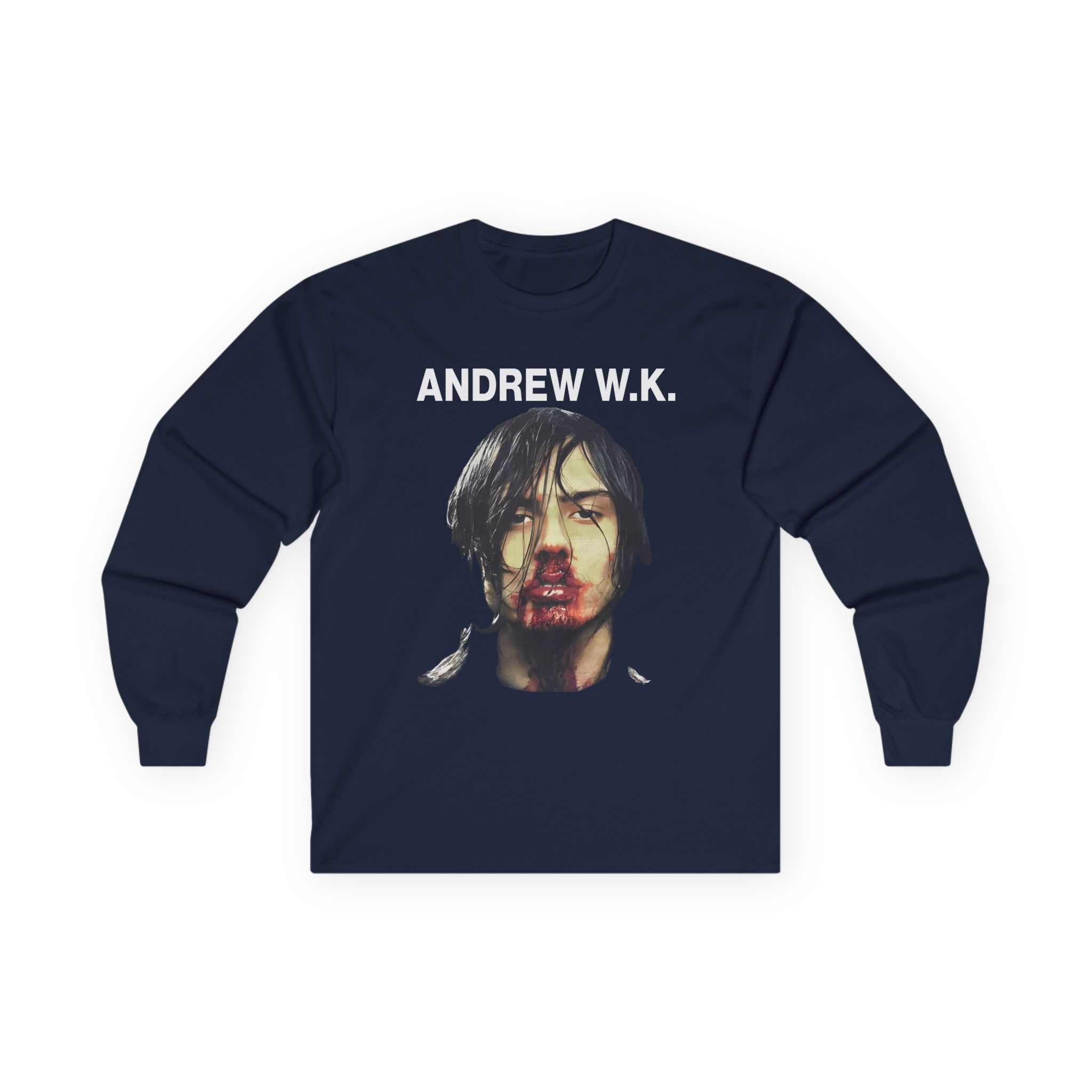 Andrew Wk Unisex Ultra Cotton Long Sleeve Tee