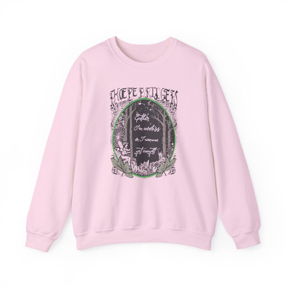 Phoebe Bridgers Ether Tin Cartels on I Wanna Get Caught Unisex Heavy Blend™ Crewneck Sweatshirt