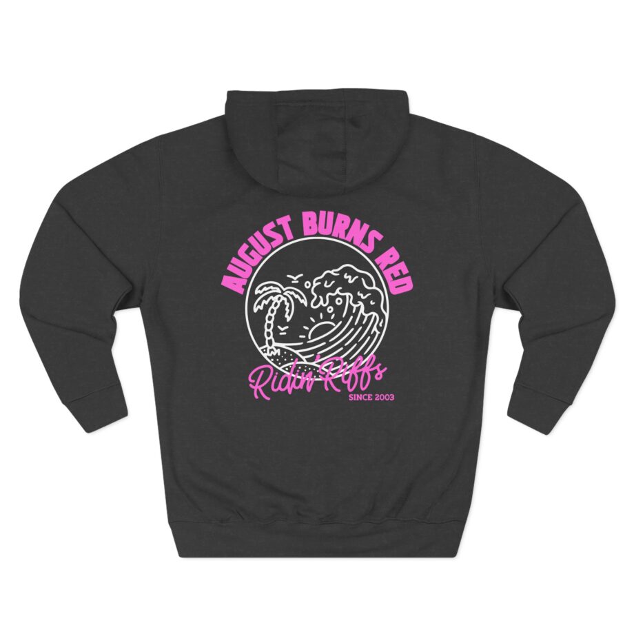August Burns Red Riff Riders Teal Three-Panel Fleece Hoodie