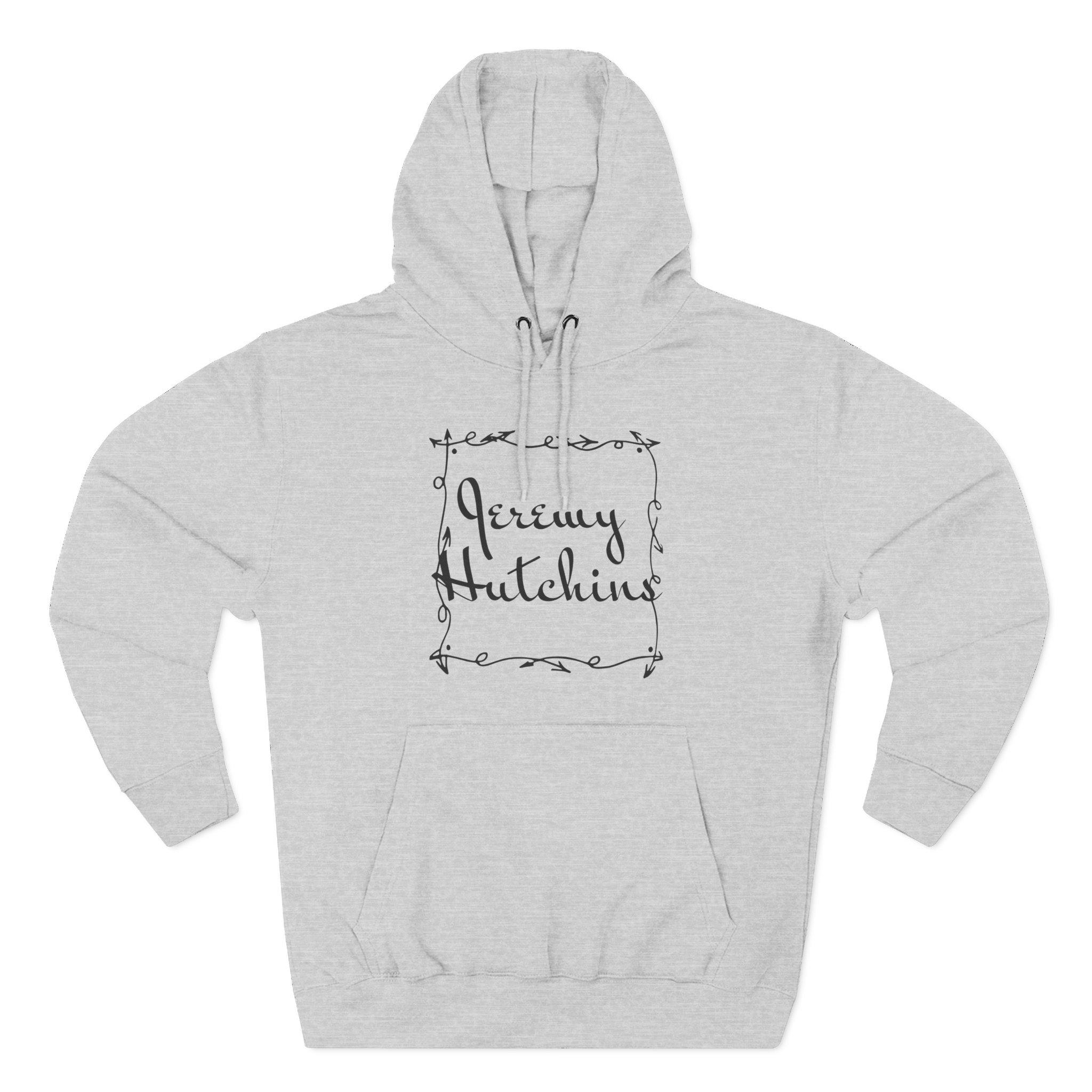 Jeremy Hutchins Three-Panel Fleece Hoodie