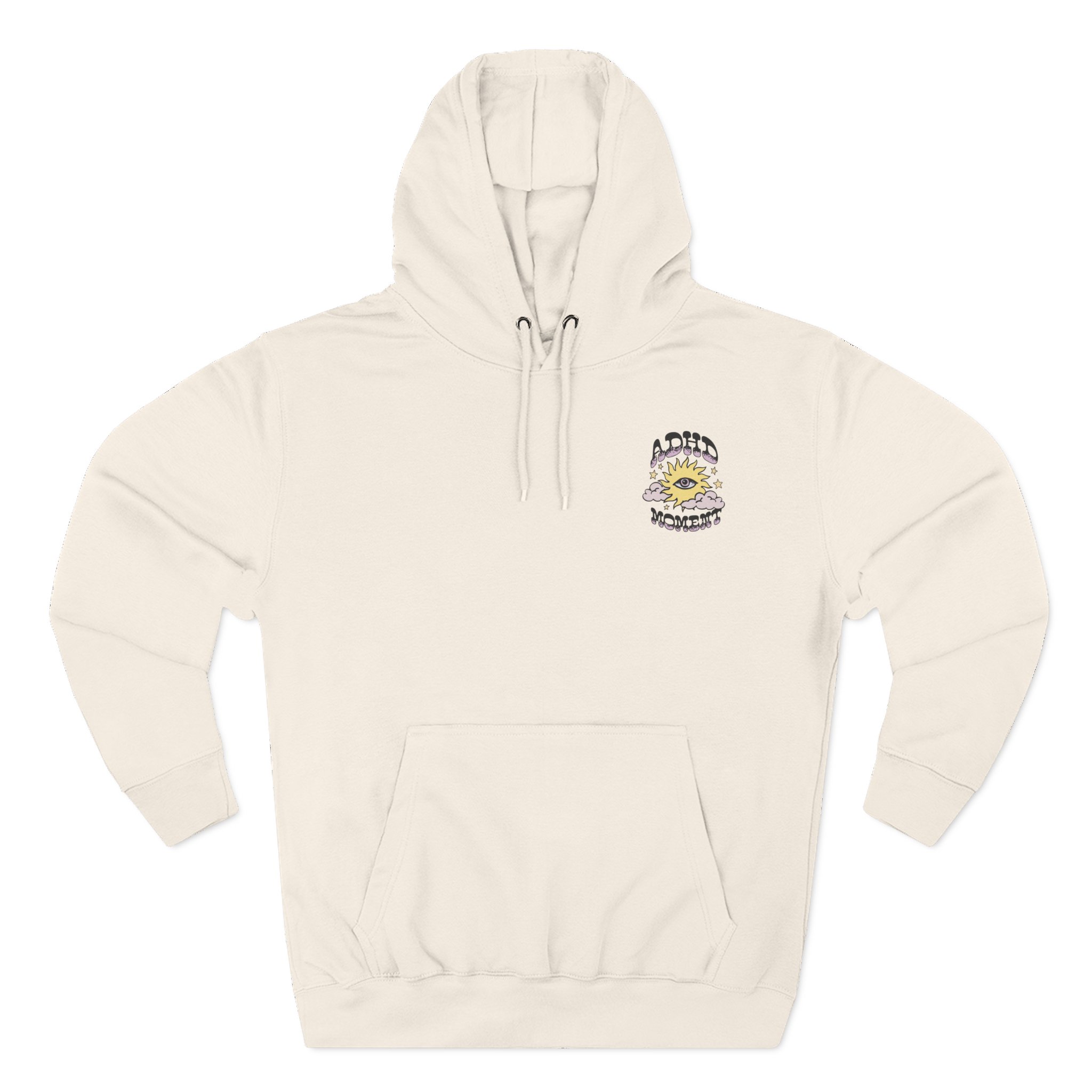 Kallmekris Adhd Moment Three-Panel Fleece Hoodie