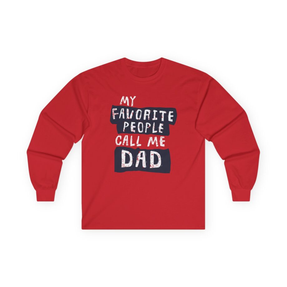 Afroman My Favorite People Call Me Dad Unisex Ultra Cotton Long Sleeve Tee