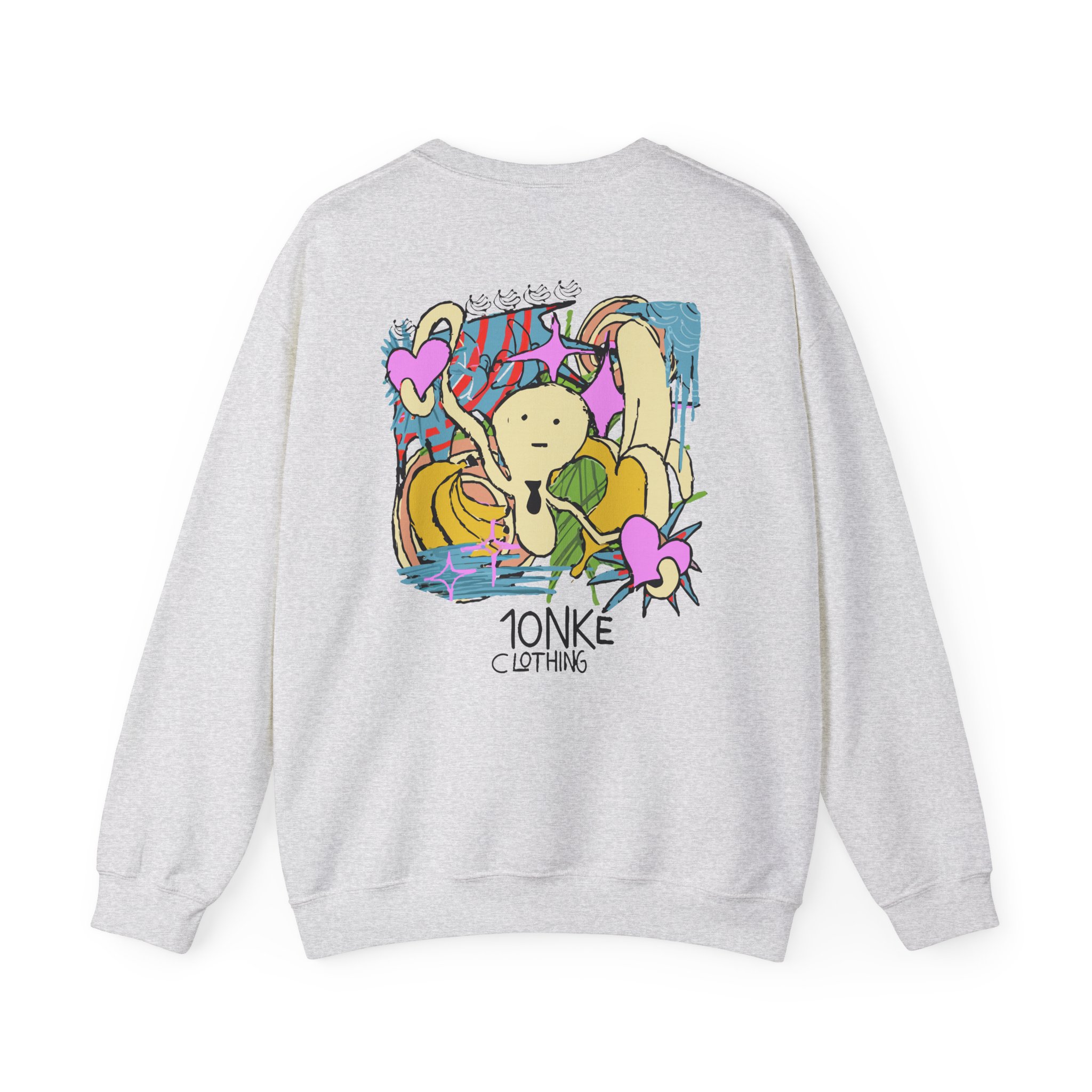 Spoonkid Basquiat Monke Unisex Heavy Blendâ„¢ Crewneck Sweatshirt
