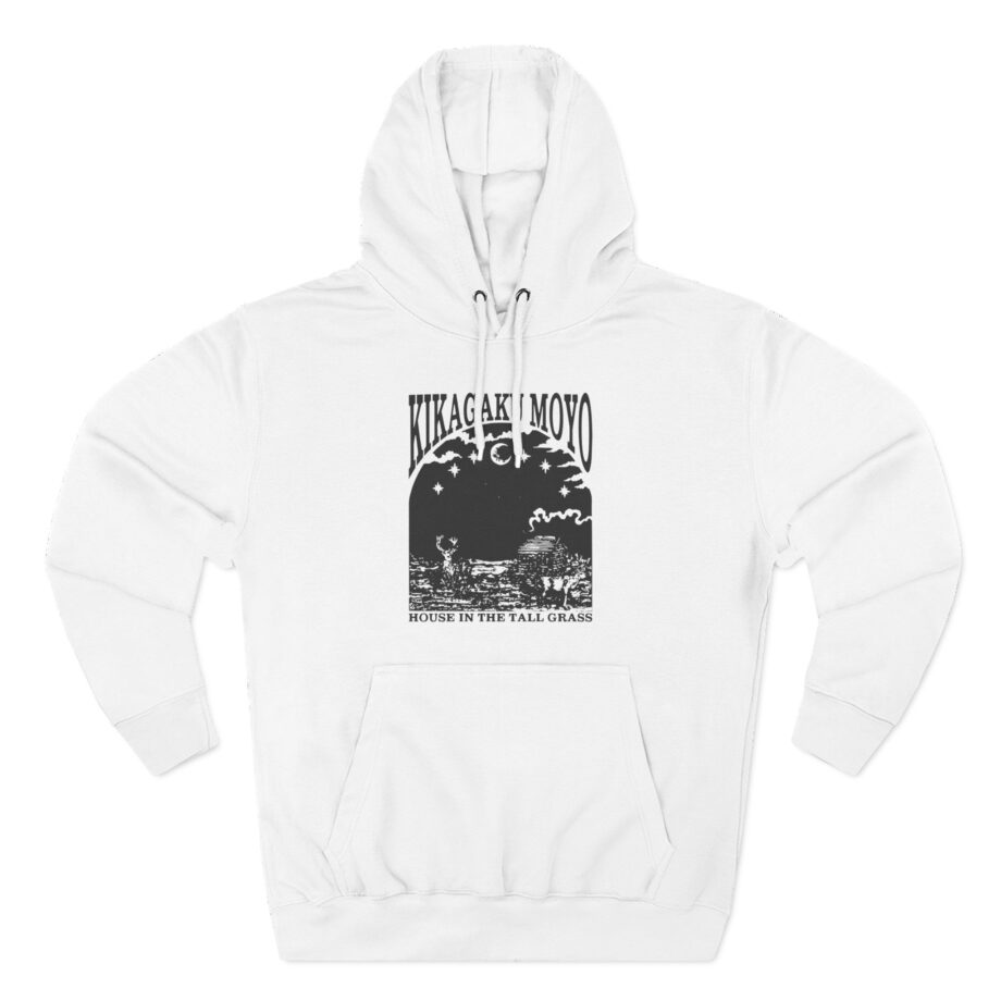 Kikagaku Moyo House in the Tall Grass Three-Panel Fleece Hoodie