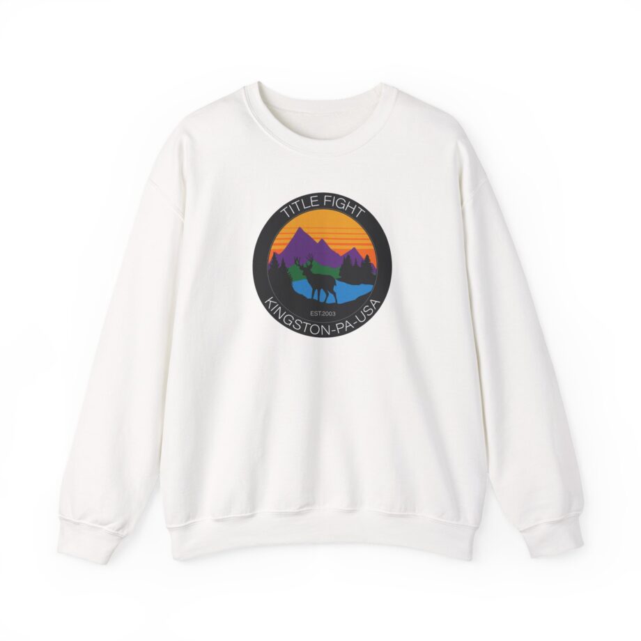 Title Fight "Deer" Unisex Heavy Blend™ Crewneck Sweatshirt