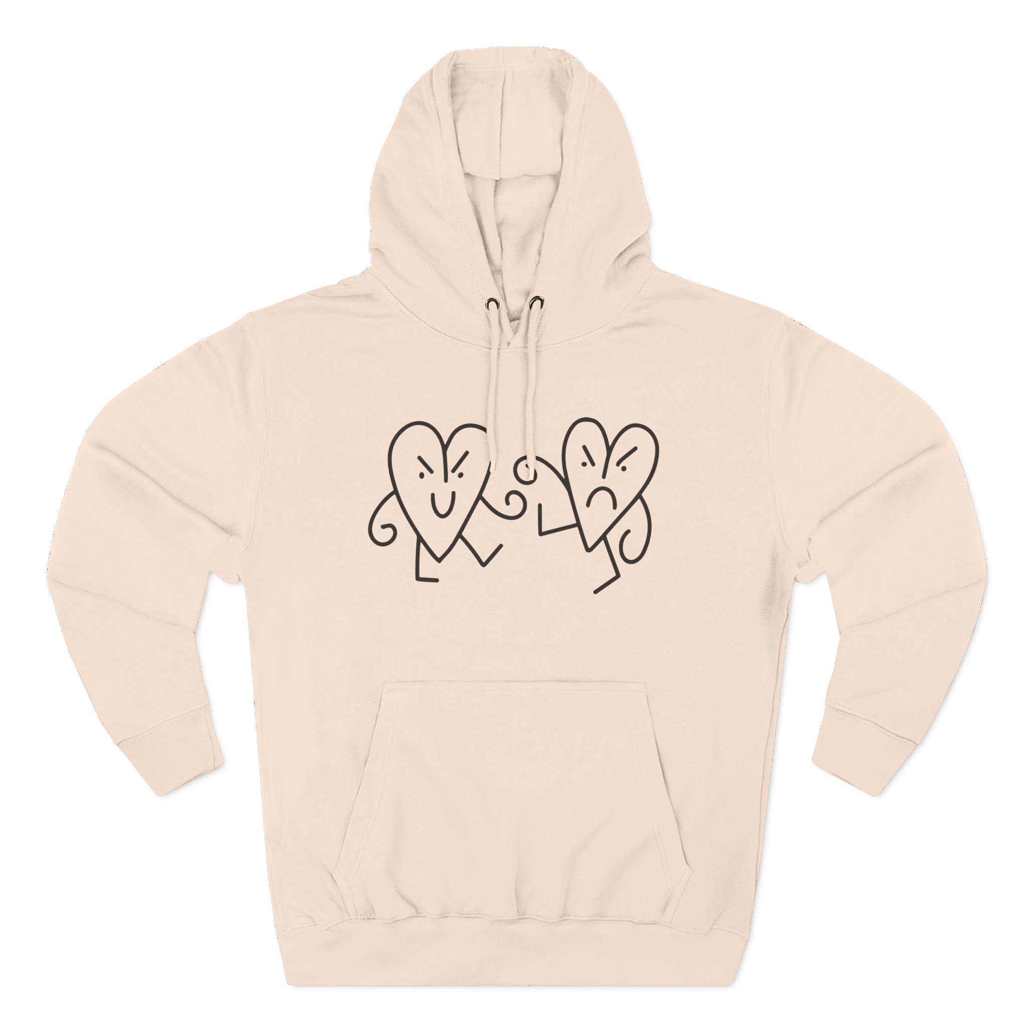 Makko Three-Panel Fleece Hoodie
