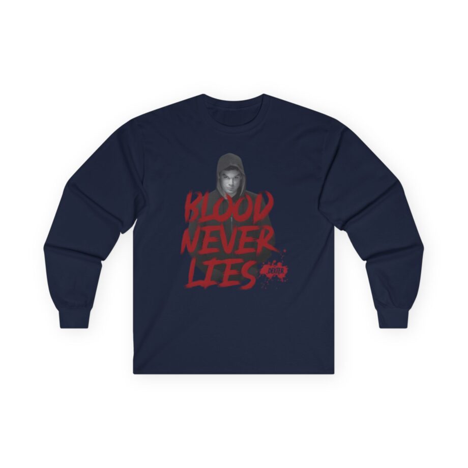 Dexter Blood Never Lies Unisex Ultra Cotton Long Sleeve Tee