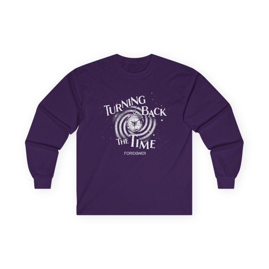 Foreigner Turning Back the Time Unisex Ultra Cotton Long Sleeve Tee