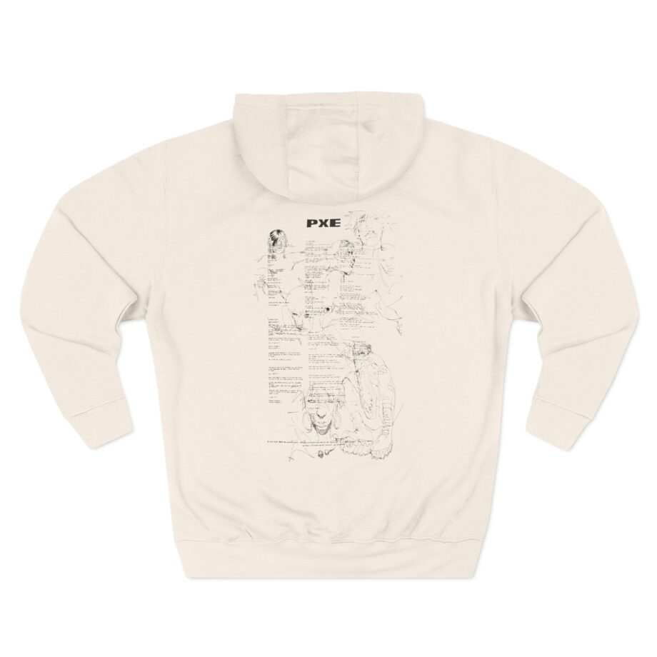 Ecco2k in the Flesh Three-Panel Fleece Hoodie