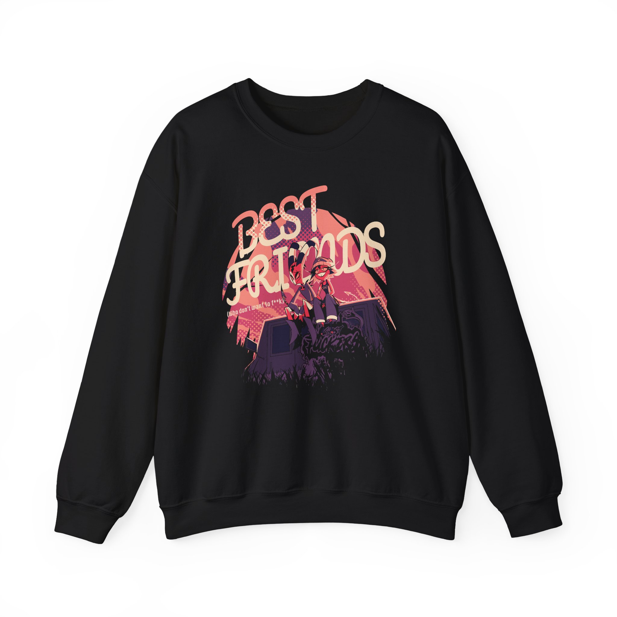Vivziepop Best Friends Unisex Heavy Blendâ„¢ Crewneck Sweatshirt