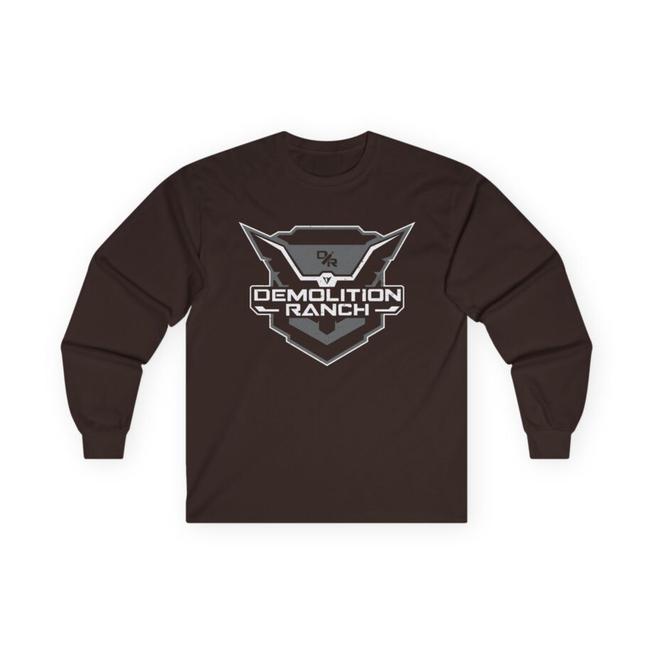 Demolition Ranch Monochrome Shield Unisex Ultra Cotton Long Sleeve Tee