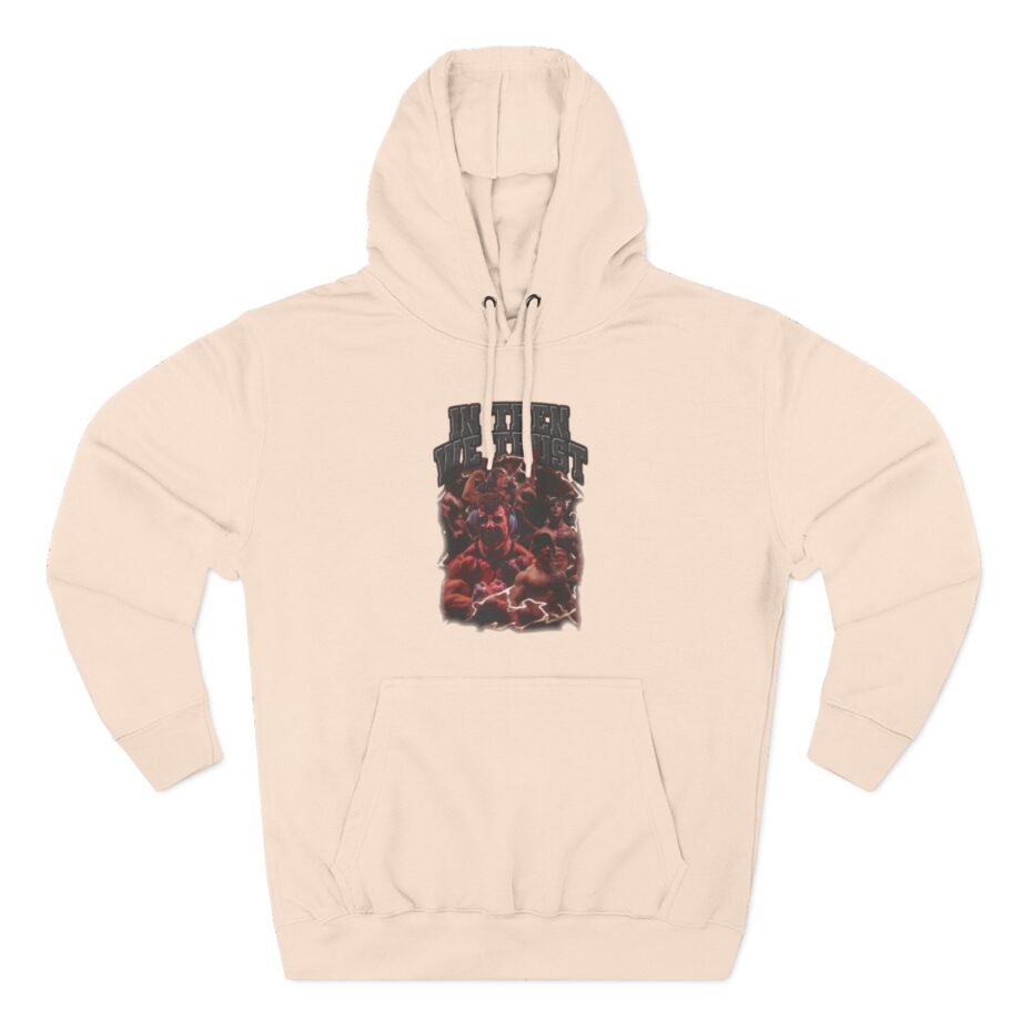 Tren Tech in Tren Twins We Trust Three-Panel Fleece Hoodie