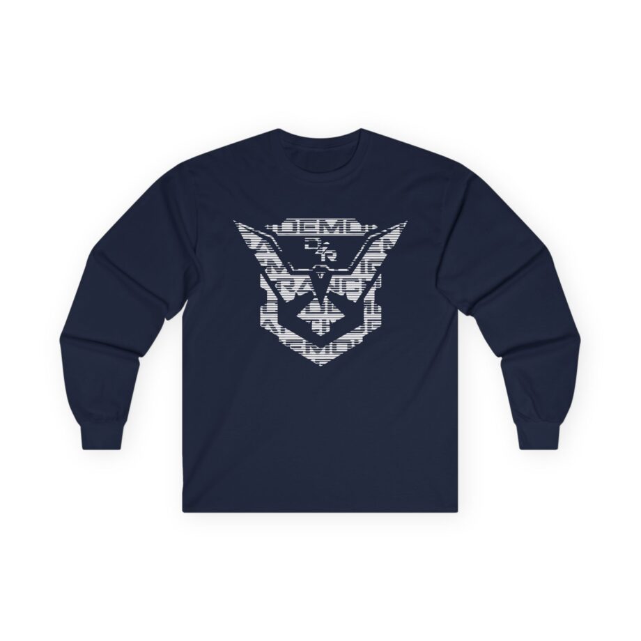 Demolition Ranch Demo Glitch Shield Unisex Ultra Cotton Long Sleeve Tee
