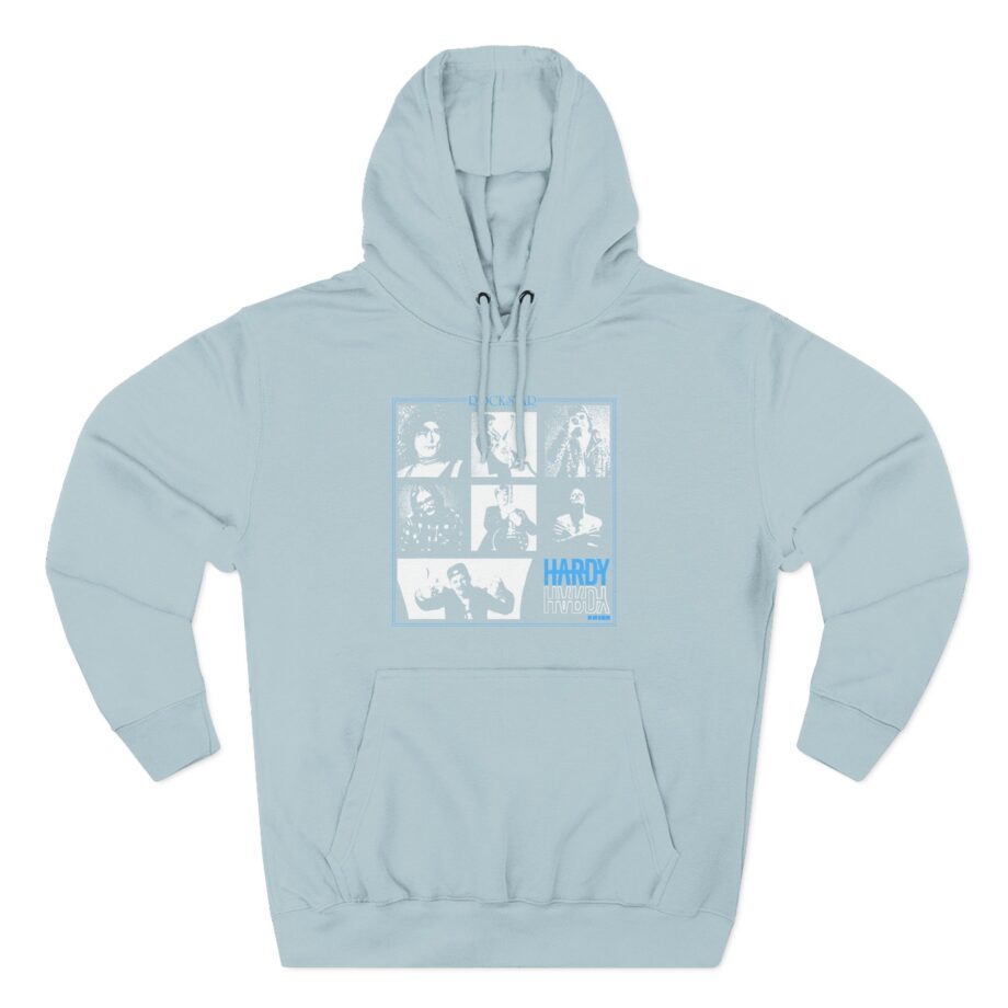 Hardy Rockstar Three-Panel Fleece Hoodie