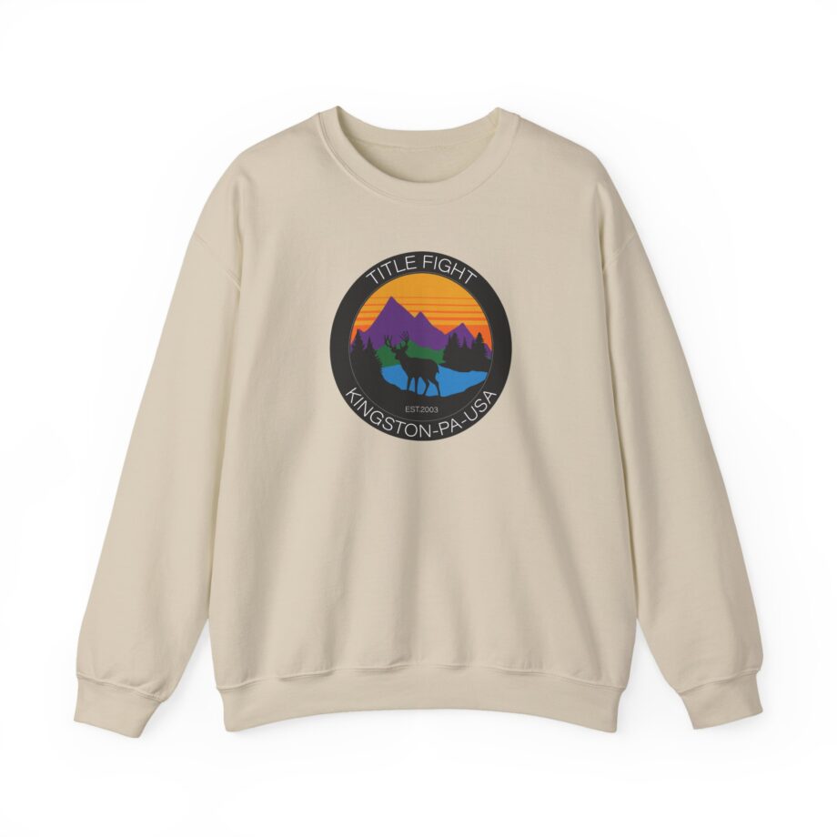 Title Fight "Deer" Unisex Heavy Blend™ Crewneck Sweatshirt
