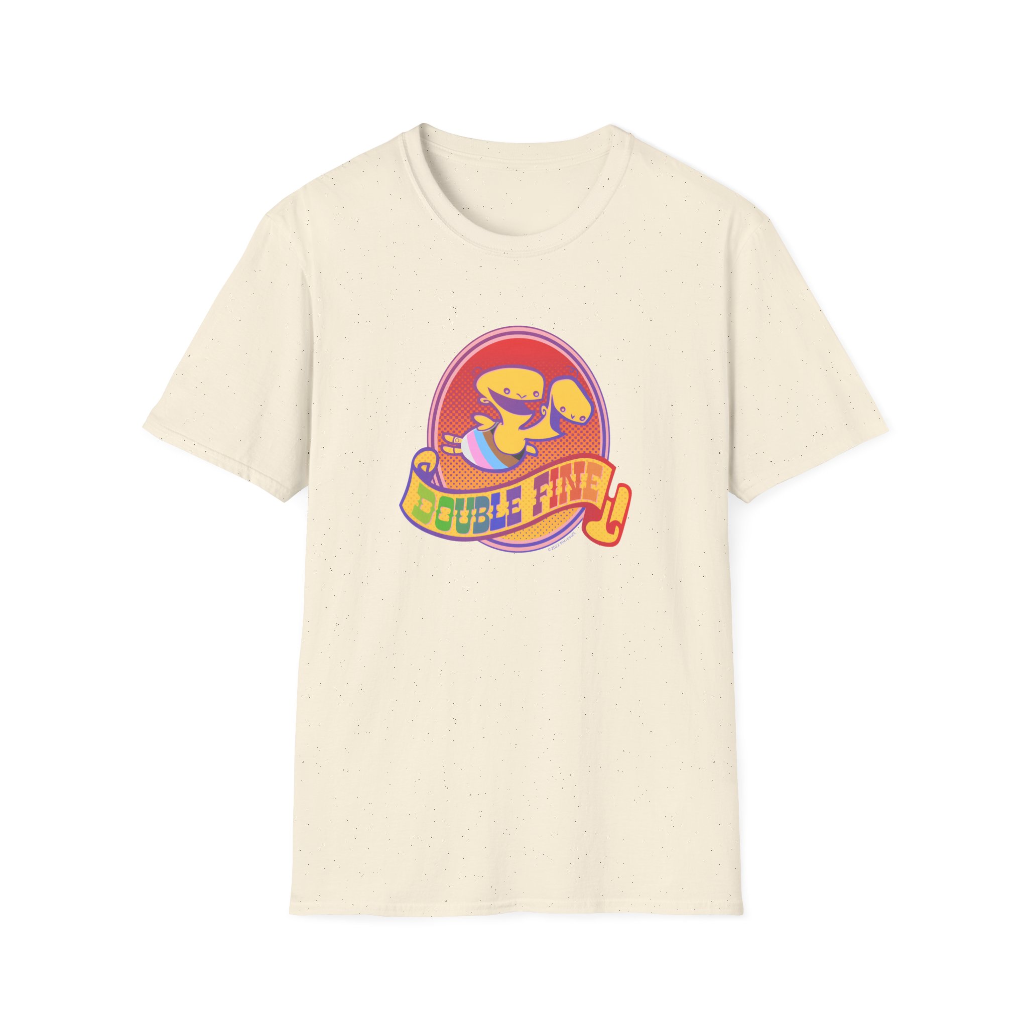 Double Fine Pride Unisex Softstyle T-Shirt