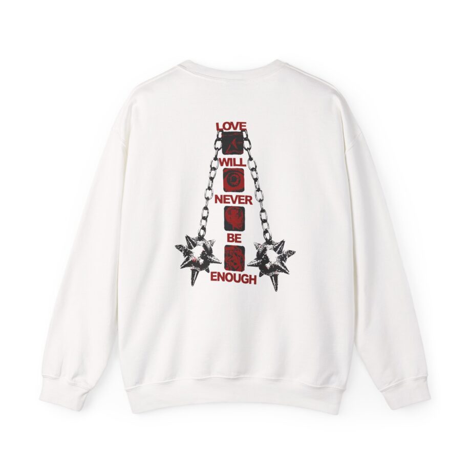 Kublai Khan - Never Enough Sportsgrey Unisex Heavy Blend™ Crewneck Sweatshirt